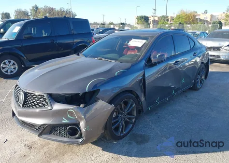2019 Acura Tlx Tech A-Spec Pkgs from USA, damaged, VIN 19UUB2F62KA004357